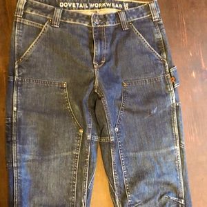 Dovetail workwear Britt utility jean size 10/34 EUC!!!